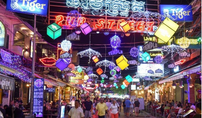 Siem Reap at Night cambodia