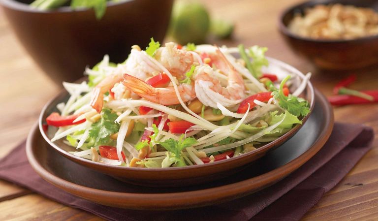 Tam Mak Hoong (Papaya Salad) 