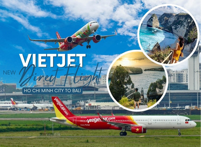 Vietjet Air Opened a Direct Flight from Ho Chi Minh City to Bali