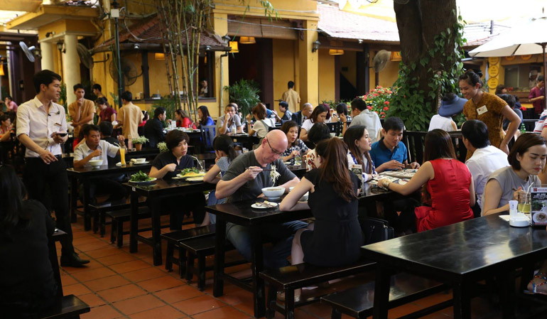 Enjoy a meal at an Ngon Restaurant