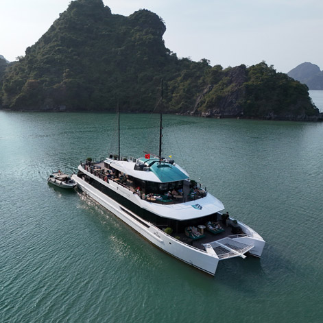 Catamaran Cruise in Lan Ha Bay