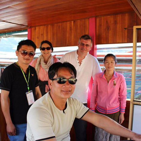 Mekong Smile Cruise on Laos River