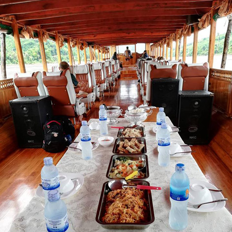 Mekong Smile Cruise on Laos River