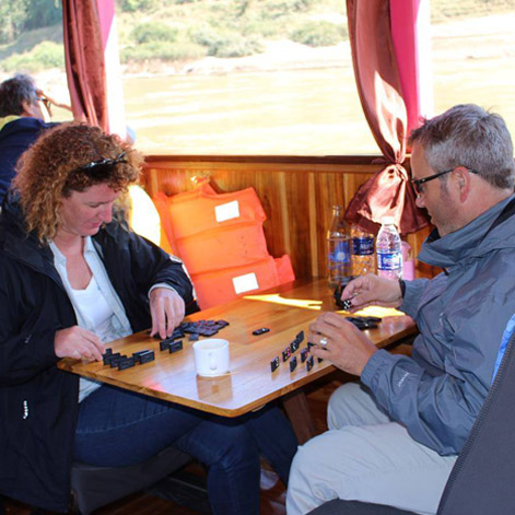 Mekong Smile Cruise on Laos River