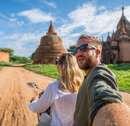 Bagan Countryside Biking Tour - Full Day