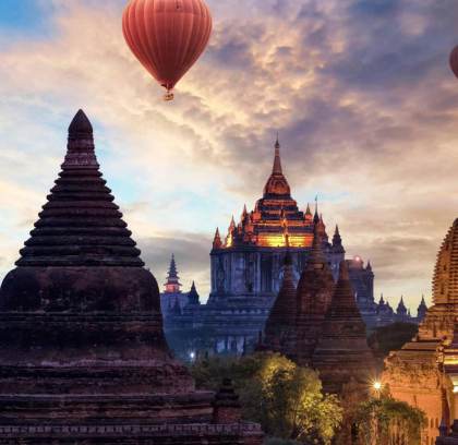 Balloon over Mandalay – Mandalay Sightseeing from Bird’s Eye View