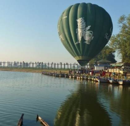 Balloon over Mandalay – Mandalay Sightseeing from Bird’s Eye View
