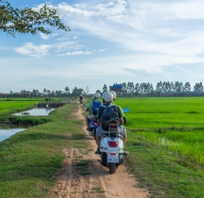 Full-Day Angkor Wat Sunrise Vespa Tour