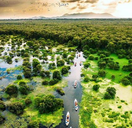 Mekong Delta from Can Tho