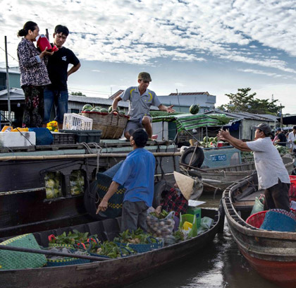 Mekong Delta from Can Tho