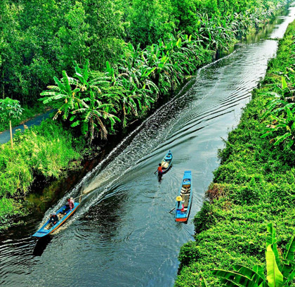 Mekong Delta from Can Tho