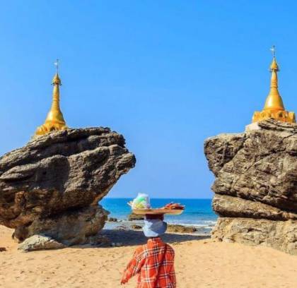 Myanmar Culture and Beach Break 14 Days