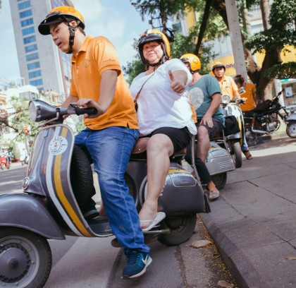 Ho Chi Minh City After Dark: Vespa Tour, Food & Hidden Bars!