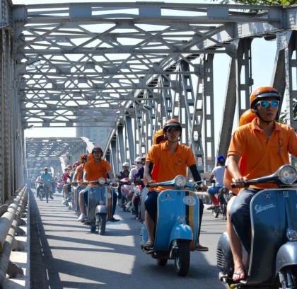 Hue Vespa Tour: Food, Fun & Fireworks on Two Wheels