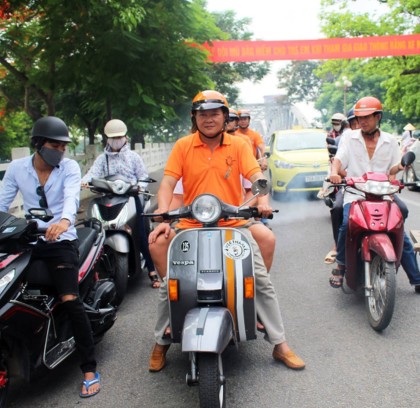 Hue Vespa Tour: Food, Fun & Fireworks on Two Wheels