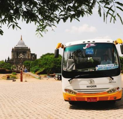 Yangon and Bagan by Bus Transfer