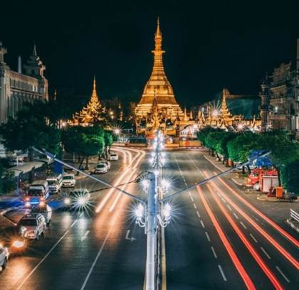 Yangon and Bagan by Bus Transfer