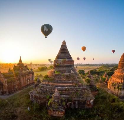 Yangon and Bagan by Bus Transfer