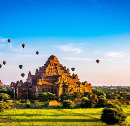 Yangon and Bagan by Bus Transfer