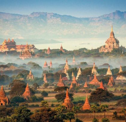 Yangon to Bagan in 4-Day Tour