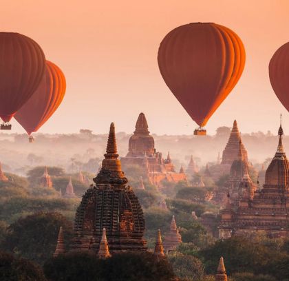 Yangon to Bagan in 4-Day Tour